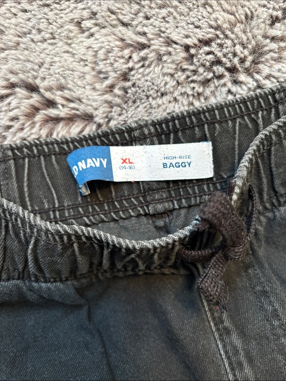Lot of 4 Old Navy Girls High Rise Baggy Jeans